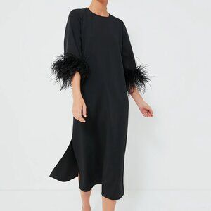 Tuckernuck Black Feather Jamie Dress in Black NWT